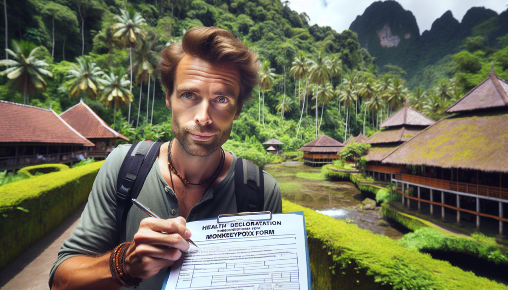 find out about the new requirements for travellers to indonesia: a compulsory form relating to monkeypox must be completed before you arrive. keep up to date and prepare for your travels in complete safety.